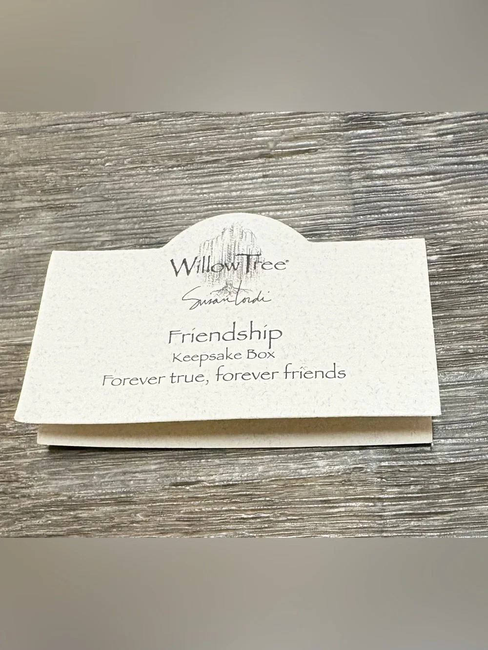 Willow Tree Sculpture Friendship Trinket Box